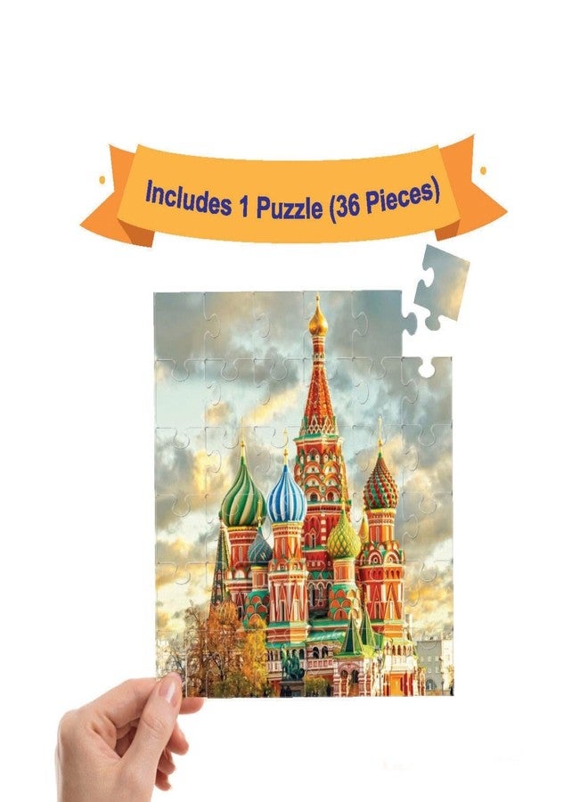 Mittimate Saint Basil’s Cathedral Jigsaw Puzzle Game for Kids Age 4 to 6 Old I 36 Pieces Puzzle Toy I Birthday Gift for Children - Image 3